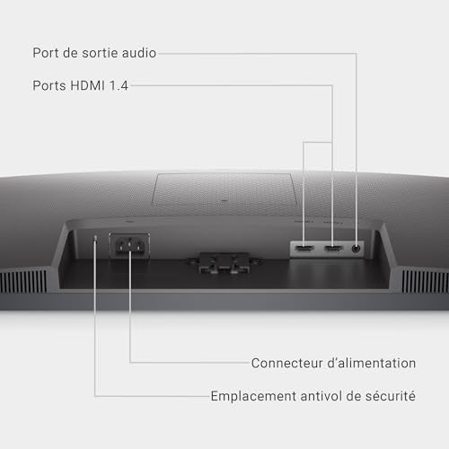 Dell S2721NX 27" Full HD (1920x1080) Écran PC, 75Hz, IPS, 4ms, AMD FreeSync, Bords Ultra-Fins, 2x HDMI, Garantie 3 ans, Noir