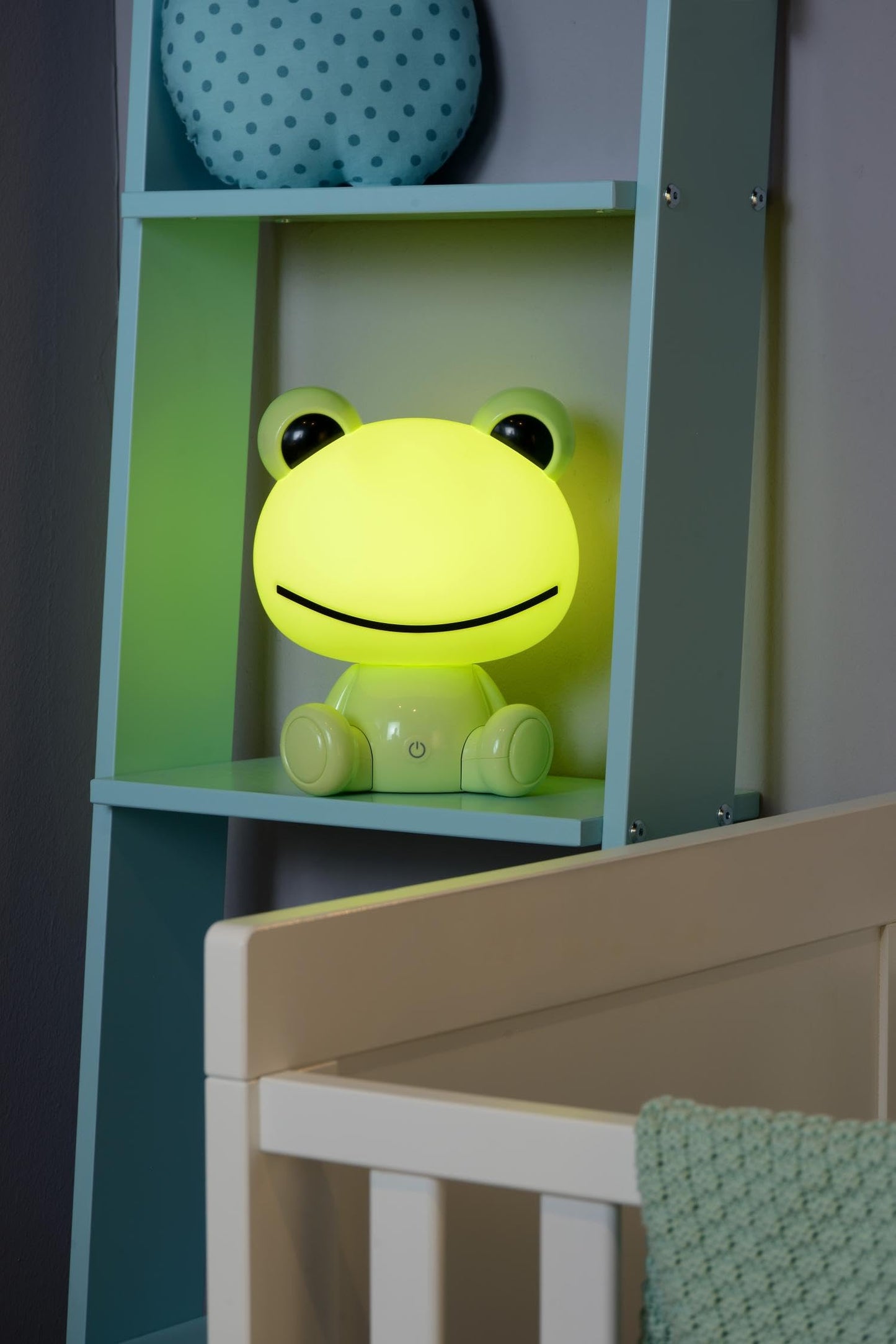 LUCIDE DODO FROG - Lampe de table Chambres d'enfant - LED 3 StepDim - 3x3W 4000K - Vert