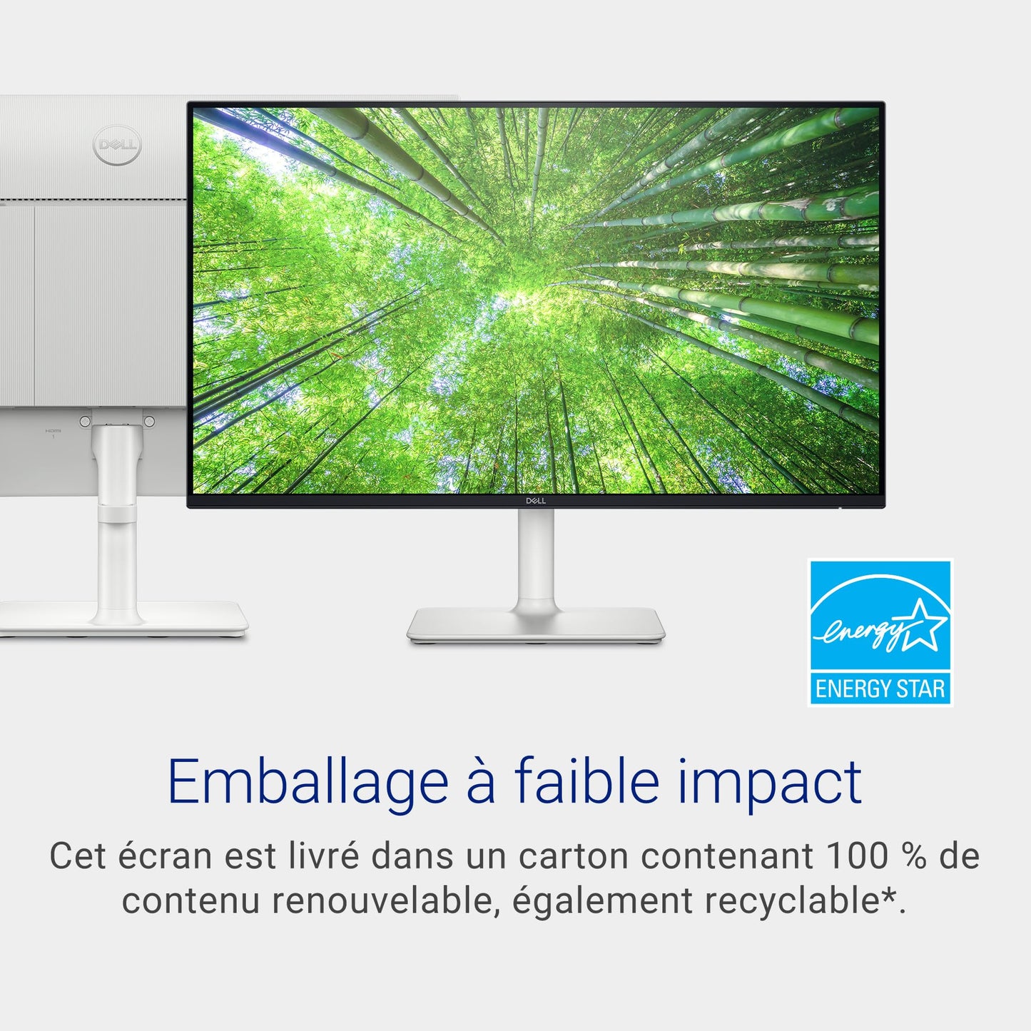 Dell S2425H 24" Full HD (1920x1080) Écran PC, 100Hz, IPS, 4ms, 99% sRGB, Haut-parleurs intégrés, Bords Ultra-Fins, 2X HDMI, Garantie 3 Ans, Blanc