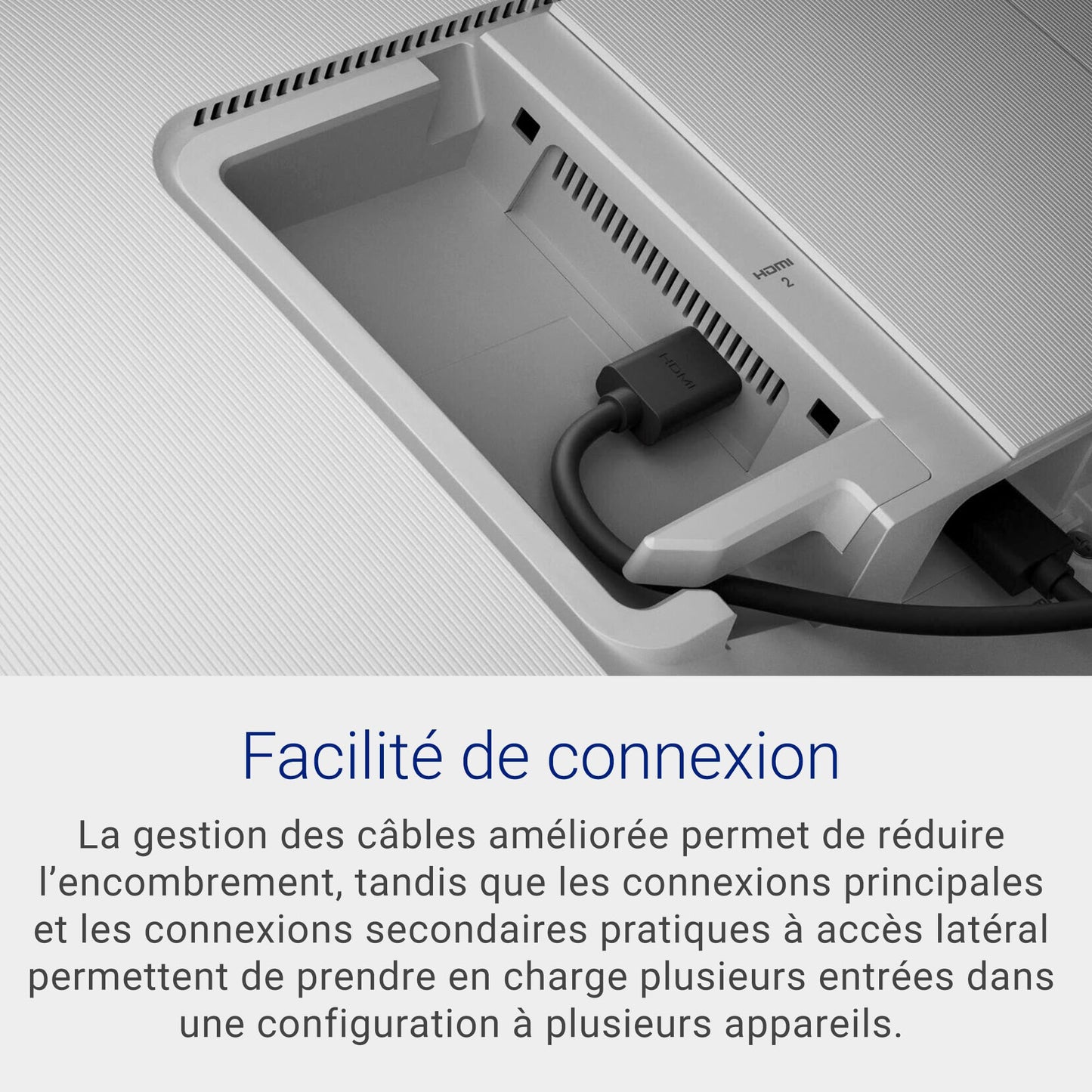 Dell S2425H 24" Full HD (1920x1080) Écran PC, 100Hz, IPS, 4ms, 99% sRGB, Haut-parleurs intégrés, Bords Ultra-Fins, 2X HDMI, Garantie 3 Ans, Blanc