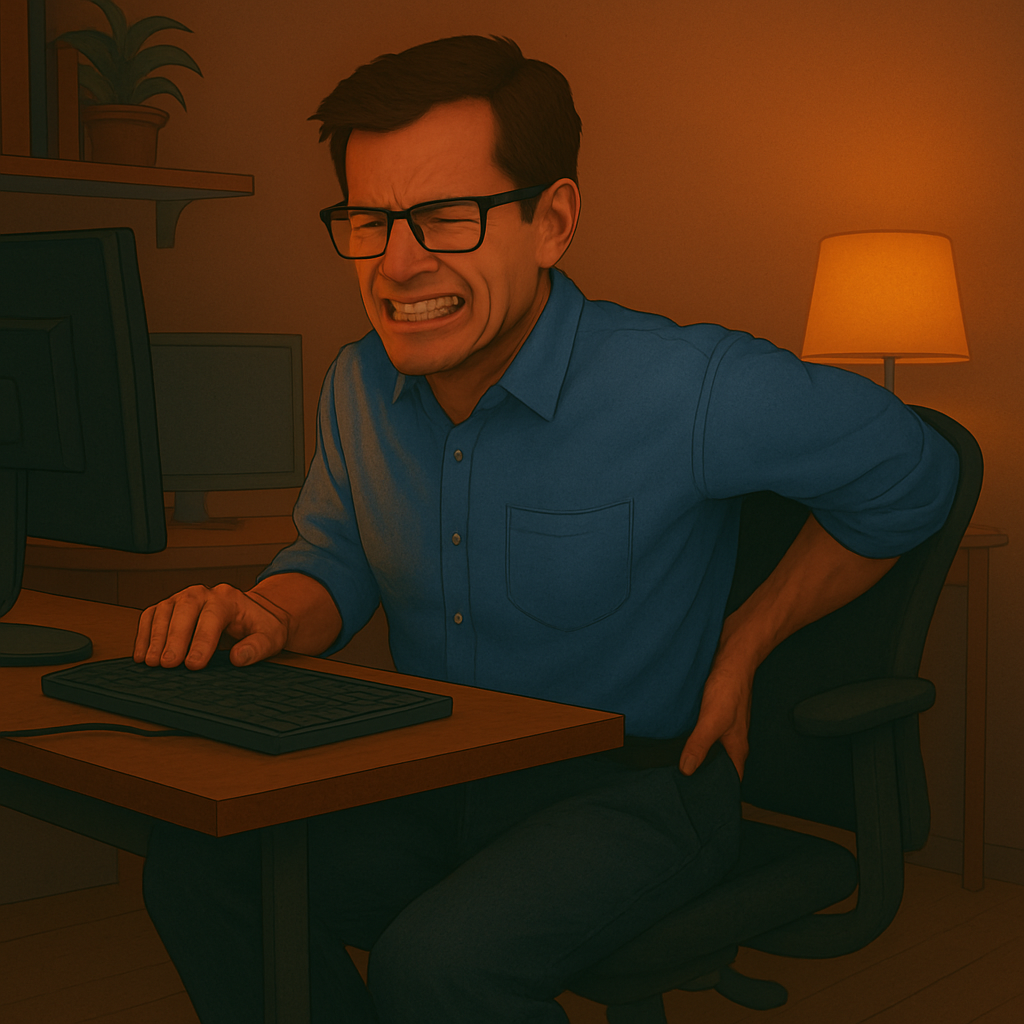 Marc 45 ans  – Le Salarié usé par la Table de Cuisine