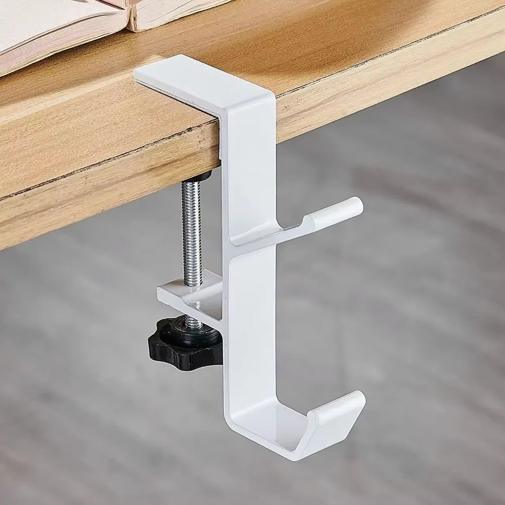 Portable Hanging Bag Hook Student Desk Side Hanging Bag Artifact Removable Mobile Handbag Holders Multi-Functional Table Hook