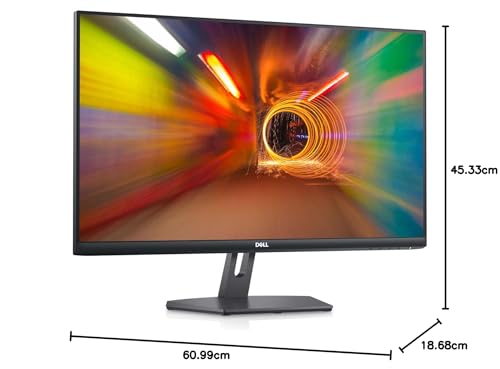 Dell S2721NX 27" Full HD (1920x1080) Écran PC, 75Hz, IPS, 4ms, AMD FreeSync, Bords Ultra-Fins, 2x HDMI, Garantie 3 ans, Noir