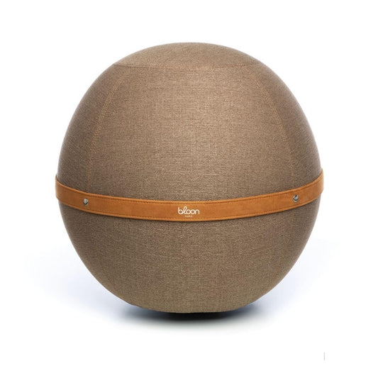 Bloon Siège Ballon Bureau Ergonomique 55 cm | Anti Mal de Dos, Anti-dérapant, Anti-tâches & Ultra-résistant | Fait à la Main au Portugal | Couleur Trufa