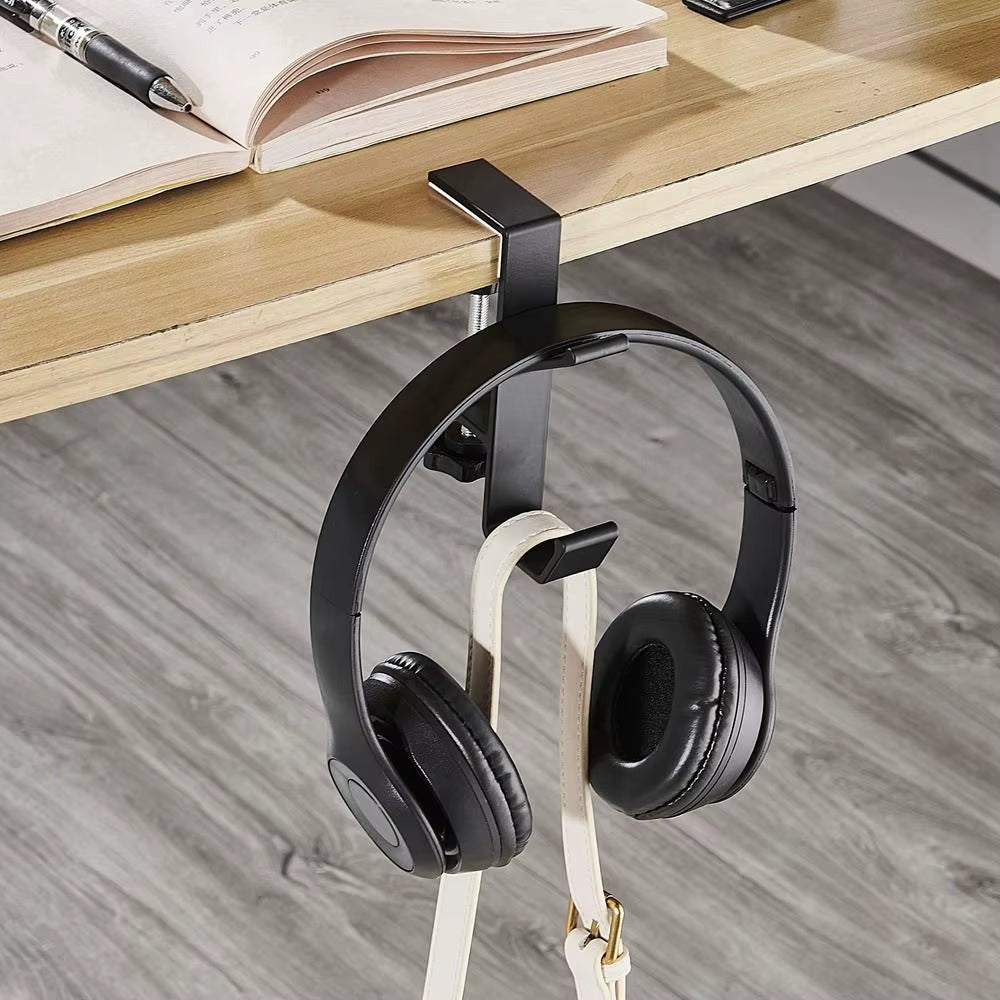 Portable Hanging Bag Hook Student Desk Side Hanging Bag Artifact Removable Mobile Handbag Holders Multi-Functional Table Hook