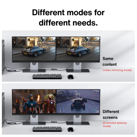 IVANKY Câble DisplayPort 144Hz 2m, [Certifié VESA] Supporte 4K@60Hz, 2K@144Hz, 2K@165Hz, avec FreeSync et G-Sync, pour ASUS, Dell, Acer, Carte Graphique GTX, Moniteur de jeu 144Hz